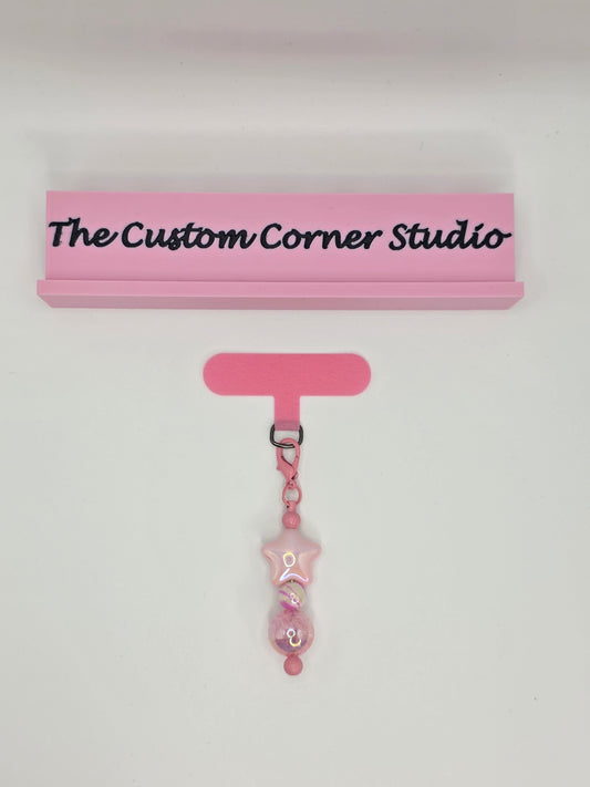 Beadable Phone Keychain