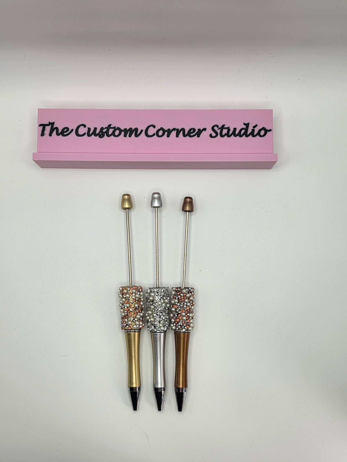 Beadable Rhineston Pens