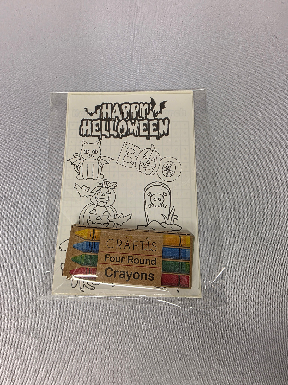 Halloween sticker activity packs