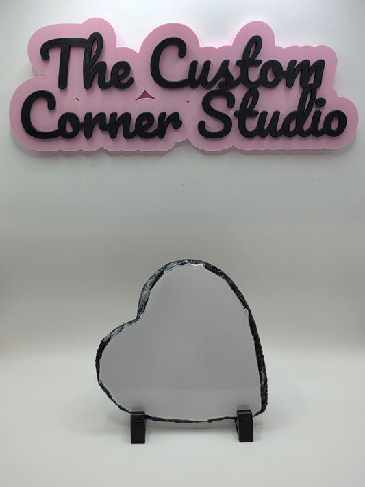 Sublimation Heart Slate